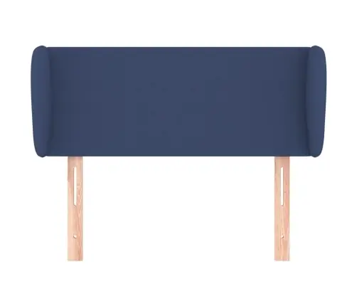 Galvūgalis Su Auselėmis, Mėlynos Spalvos,93X23X78/88cm Audinys Galvūgalis Su Auselėmis, Mėlynos Spalvos,93X23X78/88cm Audinys