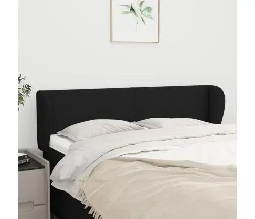 Voodipeats Servadega, Must, 147X23X78/88 cm Kangas Voodipeats Servadega, Must, 147X23X78/88 cm Kangas