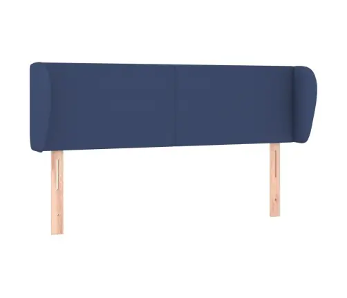 Voodipeats Servadega, Sinine, 147X23X78/88 cm Kangas