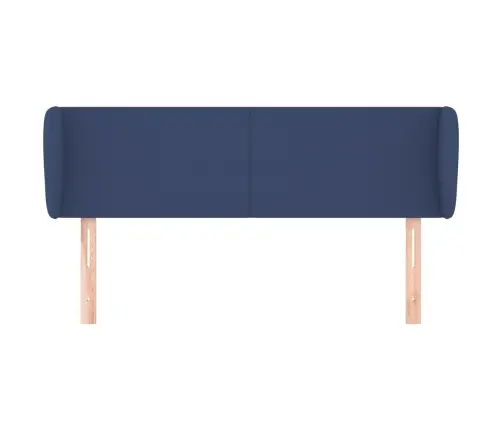 Voodipeats Servadega, Sinine, 147X23X78/88 cm Kangas