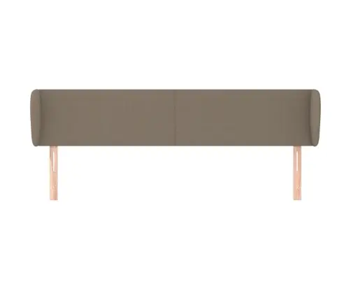 Galvūgalis Su Auselėmis,Taupe Spalvos,163X23X78/88 cm Audinys