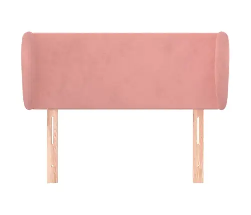 Voodipeats Servadega, Roosa, 83X23X78/88 cm Samet