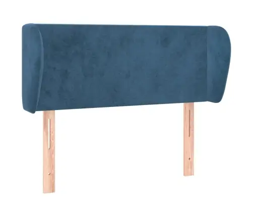 Galvgalis Ar Malām, Tumši Zils Samts, 93X23X78/88 Cm Vidaxl