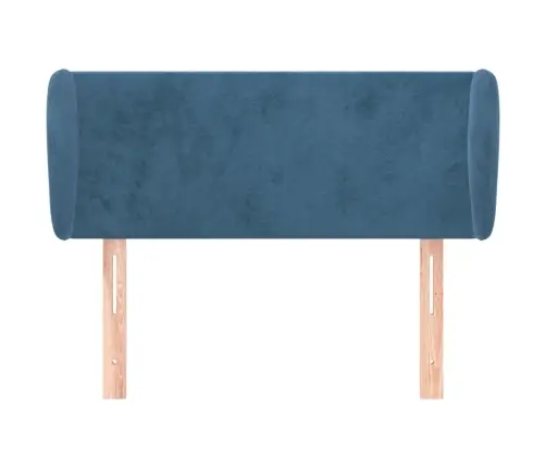 Galvgalis Ar Malām, Tumši Zils Samts, 93X23X78/88 Cm Vidaxl