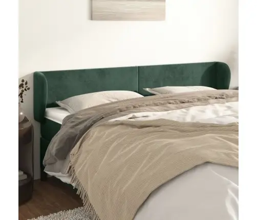 Voodipeats Servadega, Tumeroheline, 163X23X78/88 cm Samet