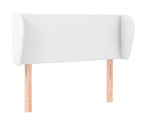 Voodipeats Servadega, Valge, 83X23X78/88 cm Kunstnahk