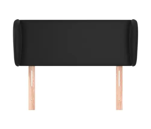 Galvgalis Ar Malām, 103X23X78/88 Cm, Melna Mākslīgā Āda Vidaxl