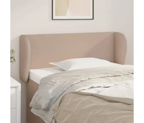 Galvgalis Ar Malām, 103X23X78/88 Cm, Kapučīno Mākslīgā Āda Vidaxl