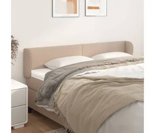 Voodipeats Servadega, Cappuccino,163X23X78/88 cm Kunstnahk