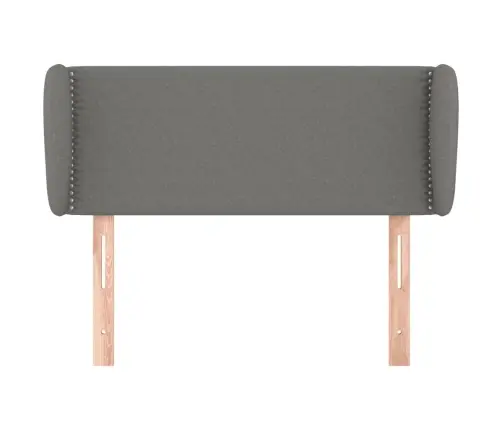 Galvgalis Ar Malām, 83X23X78/88 Cm, Tumši Pelēks Audums Vidaxl