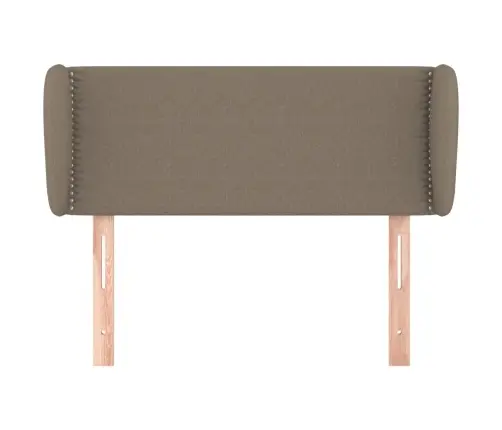 Galvūgalis Su Auselėmis,Taupe Spalvos,93X23X78/88cm Audinys