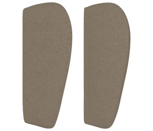 Galvūgalis Su Auselėmis,Taupe Spalvos,93X23X78/88cm Audinys