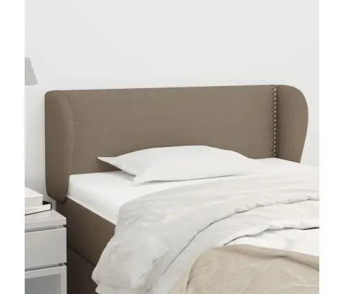 Galvūgalis Su Auselėmis,Taupe Spalvos,93X23X78/88cm Audinys