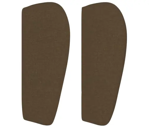 Galvūgalis Su Auselėmis, Tamsiai Rudos,103X23X78/88cm Audinys Galvūgalis Su Auselėmis, Tamsiai Rudos,103X23X78/88cm Audinys