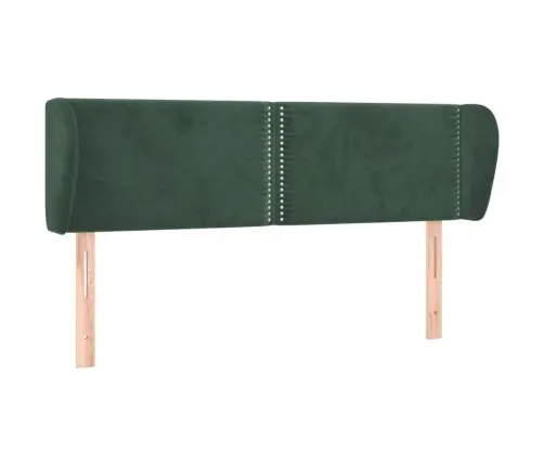 Voodipeats Servadega, Tumeroheline, 147X23X78/88 cm Samet