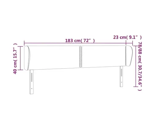 Galvūgalis Su Auselėmis, Rožinės Spalvos,183X23X78/88cmAksomas Galvūgalis Su Auselėmis, Rožinės Spalvos,183X23X78/88cmAksomas