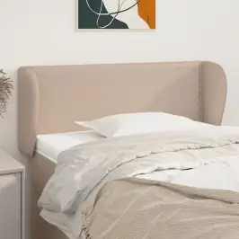 Voodipeats Servadega, Cappuccino, 83X23X78/88 cm Kunstnahk