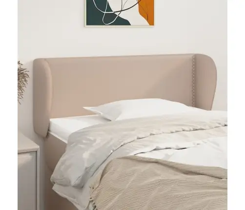 Voodipeats Servadega, Cappuccino, 83X23X78/88 cm Kunstnahk