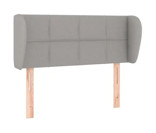 Galvgalis Ar Malām, 83X23X78/88 Cm, Gaiši Pelēks Audums Vidaxl