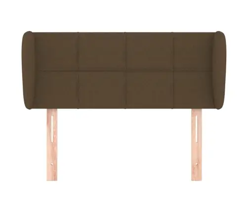 Voodipeats Servadega, Tumepruun, 83X23X78/88 cm Kangas