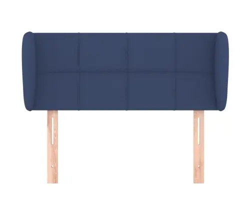 Galvgalis Ar Malām, 103X23X78/88 Cm, Zils Audums Vidaxl