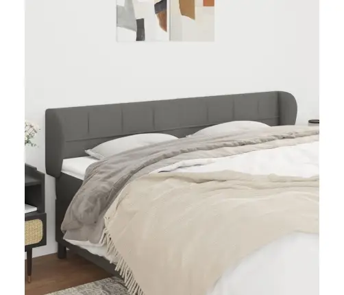 Voodipeats Servadega, Tumehall, 163X23X78/88 cm Kangas