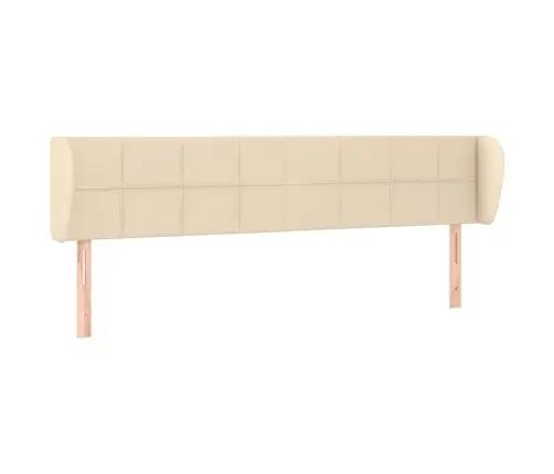 Voodipeats Servadega, Kreemjas, 183X23X78/88 cm Kangas