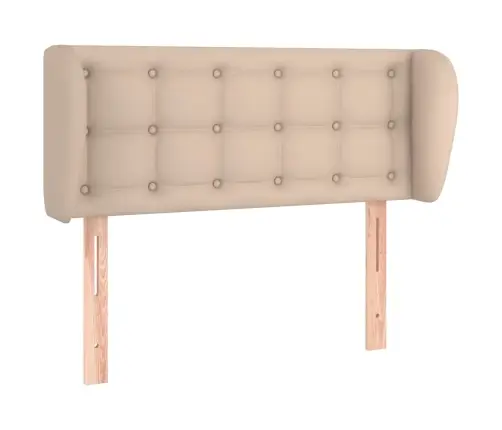 Galvūgalis Su Auselėmis, Kapučino ,103X23X78/88cm Dirbtinė Oda