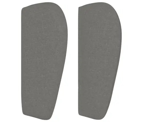 Galvgalis Ar Malām, 83X23X78/88 Cm, Tumši Pelēks Audums Vidaxl Galvgalis Ar Malām, 83X23X78/88 Cm, Tumši Pelēks Audums Vidaxl