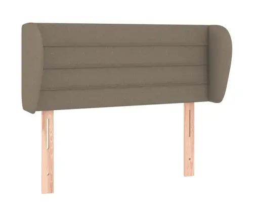 Galvūgalis Su Auselėmis,Taupe Spalvos,93X23X78/88cm Audinys