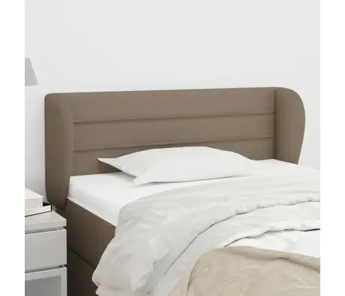 Galvūgalis Su Auselėmis,Taupe Spalvos,93X23X78/88cm Audinys