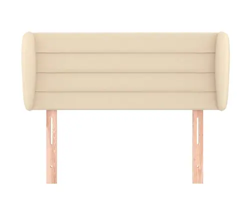 Voodipeats Servadega, Kreemjas, 93 X 23 X 78/88 cm Kangas