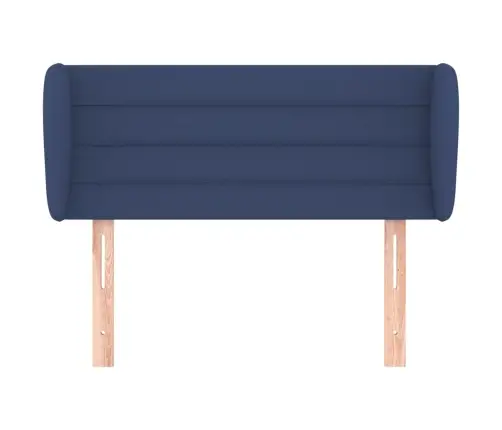 Galvgalis Ar Malām, 93X23X78/88 Cm, Zils Audums Vidaxl