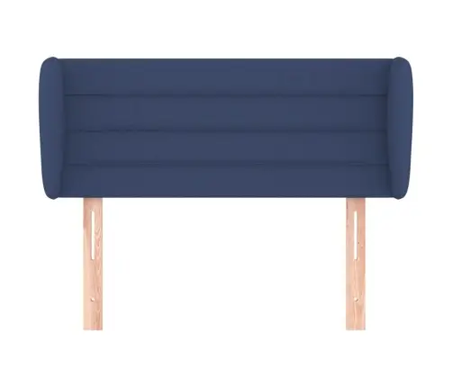Galvgalis Ar Malām, 103X23X78/88 Cm, Zils Audums Vidaxl