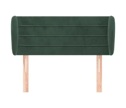 Galvgalis Ar Malām, Tumši Zaļš Samts, 103X23X78/88 Cm, Vidaxl