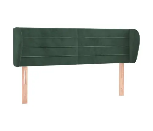 Voodipeats Servadega, Tumeroheline, 147X23X78/88 cm Samet