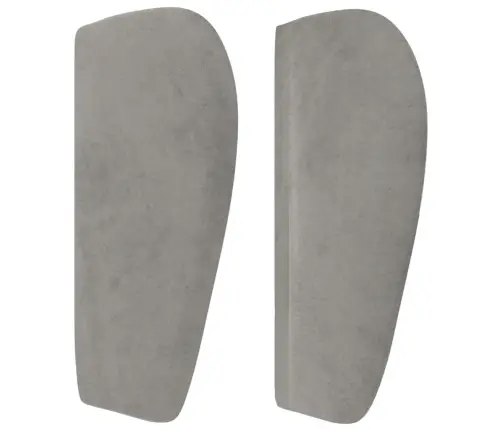 Voodipeats Servadega, Helehall, 183X23X78/88 cm Samet