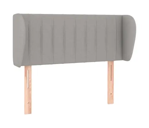 Galvgalis Ar Malām, 83X23X78/88 Cm, Gaiši Pelēks Audums Vidaxl Galvgalis Ar Malām, 83X23X78/88 Cm, Gaiši Pelēks Audums Vidaxl