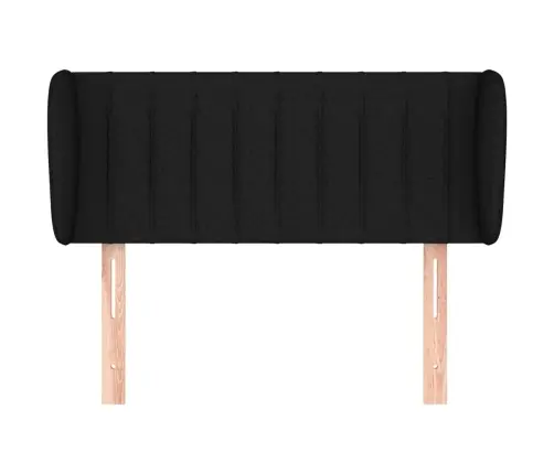 Galvūgalis Su Auselėmis, Juodos Spalvos,83X23X78/88 cm Audinys