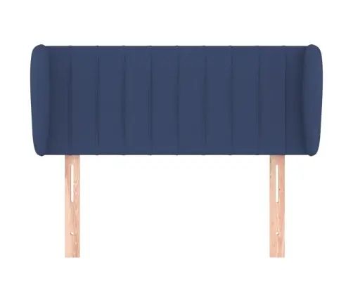Galvgalis Ar Malām, 83X23X78/88 Cm, Zils Audums Vidaxl