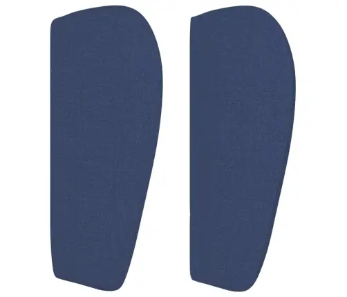 Galvgalis Ar Malām, 83X23X78/88 Cm, Zils Audums Vidaxl