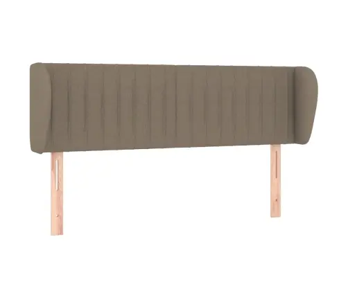 Galvūgalis Su Auselėmis,Taupe Spalvos,147X23X78/88cm Audinys Galvūgalis Su Auselėmis,Taupe Spalvos,147X23X78/88cm Audinys