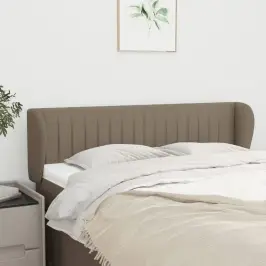 Galvūgalis Su Auselėmis,Taupe Spalvos,147X23X78/88cm Audinys