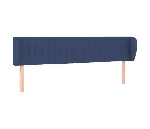 Voodipeats Servadega, Sinine, 203X23X78/88 cm Kangas