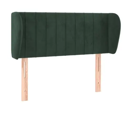 Galvgalis Ar Malām, Tumši Zaļš Samts, 103X23X78/88 Cm, Vidaxl