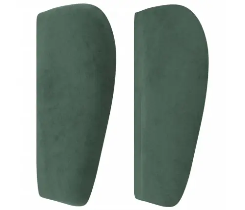 Galvgalis Ar Malām, Tumši Zaļš Samts, 183X23X78/88 Cm Vidaxl