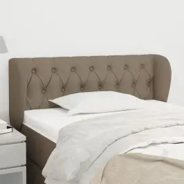Galvūgalis Su Auselėmis,Taupe Spalvos,103X23X78/88cm Audinys