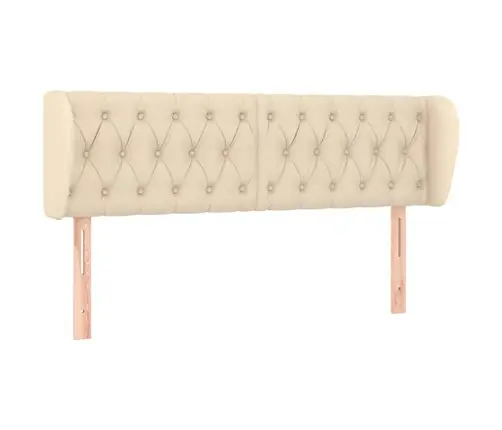 Voodipeats Servadega, Kreemjas, 147X23X78/88 cm Kangas