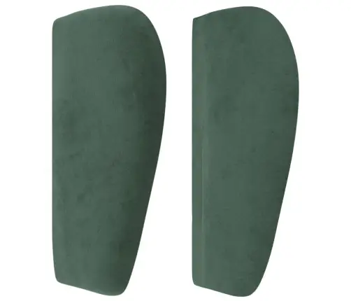 Voodipeats Servadega, Tumeroheline, 93X23X78/88 cm Samet