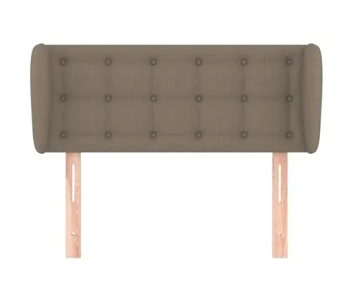 Galvūgalis Su Auselėmis,Taupe Spalvos,83X23X78/88 cm Audinys